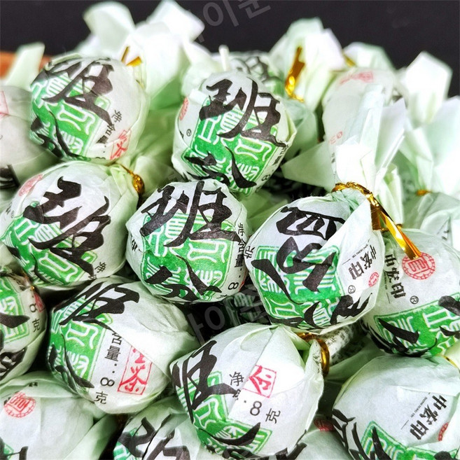 운남보이차 용주차 5종 이무 백차 만궁 반분 박하당 500g, 04.반분생차 용주차 500g, 1개, 1개입