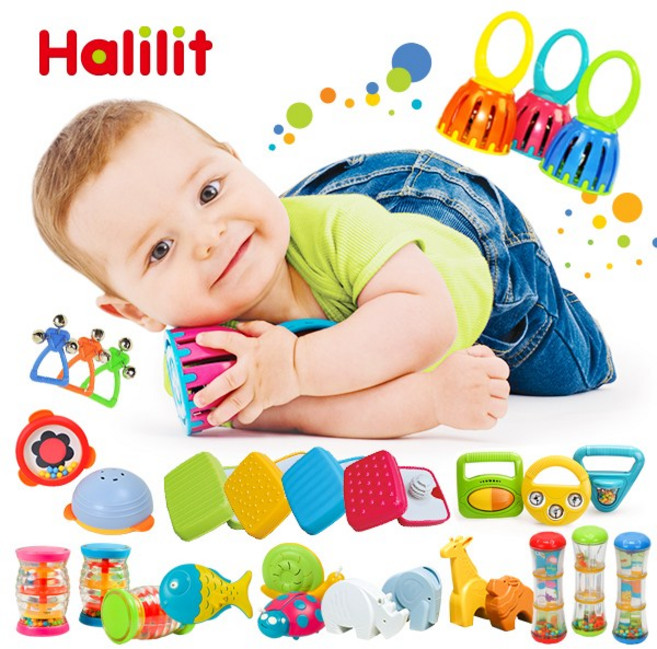 [할릴릿] 영유아 악기 놀이 33종 / 작은 손에서 피어나는 큰 사운드! 영유아 악기 33종, 01_캐스터네츠, 1개