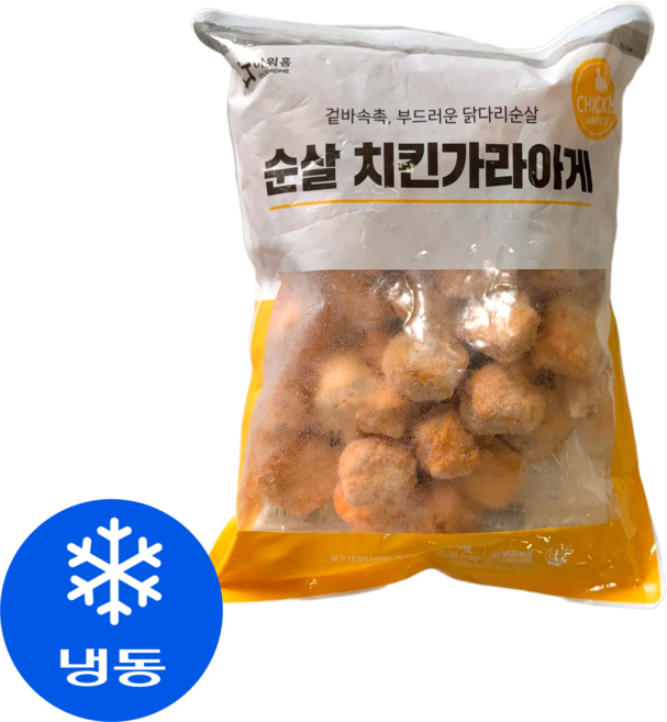 아워홈 순살 치킨 가라아게 1kg, 10개