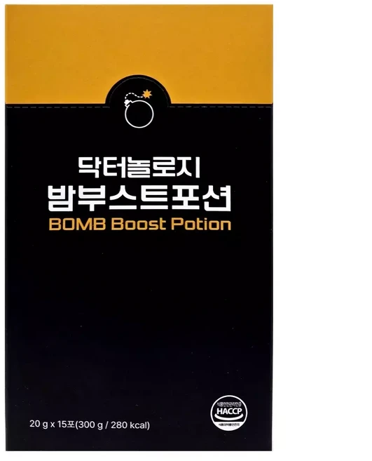 닥터놀로지 밤부스트포션 20g x 15포 블랙마카 시트루 아르기닌 야관문 활력, 1개