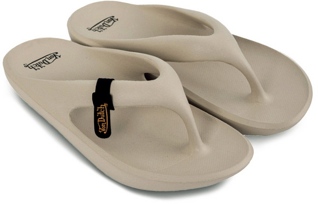 본더치 말리부 쪼리 슬리퍼+PVC 투명 짐색Set 베이지 VC5S001BEG