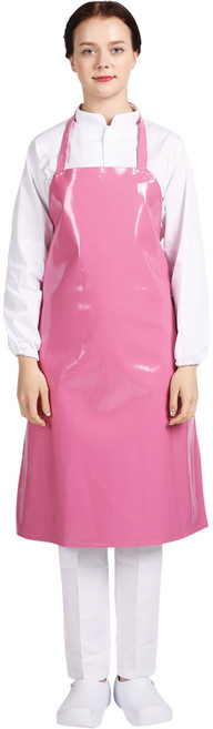 네오브릭 방수앞치마 양면 (중) 목끈형 65X90cm 14color, 핑크, 1개