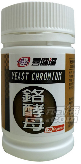 喜健達 鉻酵母膠囊 120粒, 1個