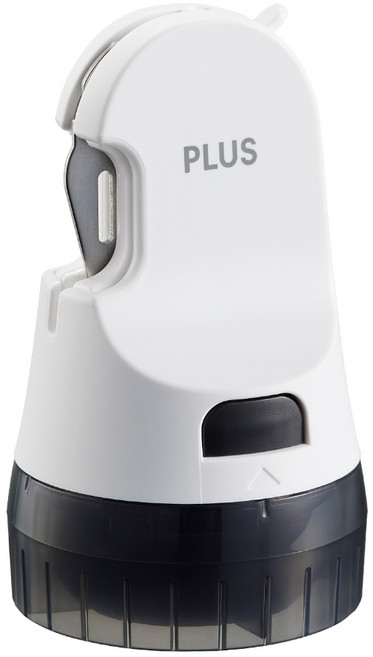 PLUS IS-590CM兩用替換式開箱刀個人資料保護章滾輪章(多色), 1個, 黑