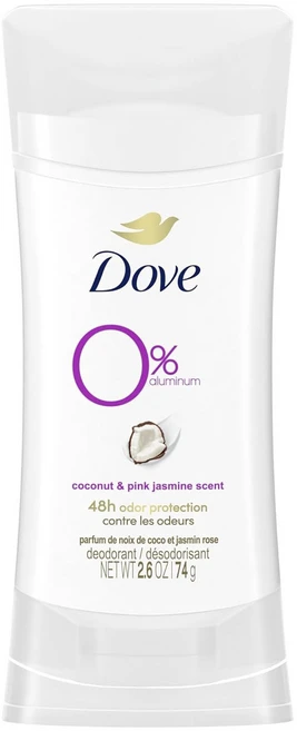 도브 Coconut & Pink Jasmine Scent Deodorant, 1개, 74g - 쿠팡