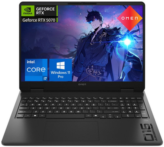 HP 2026 오멘 16-am0147TX 인텔 i7-14650HX 지포스 RTX 5070 윈도우 포함 가성비 고사양 고성능 전문가용 대학생용 게이밍 노트북, WIN11 Pro, 64GB, 2TB, Shadow Black