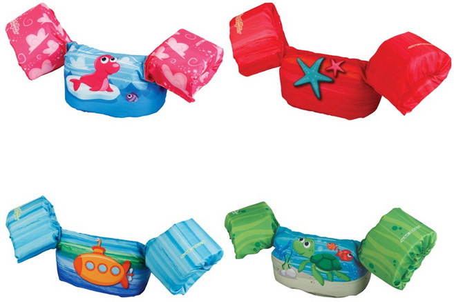 콜맨 스턴스 유아용 퍼들 점퍼 착용형 튜브 조끼형 구명조끼 아동용 부력보조복 코스트코, 잠수함