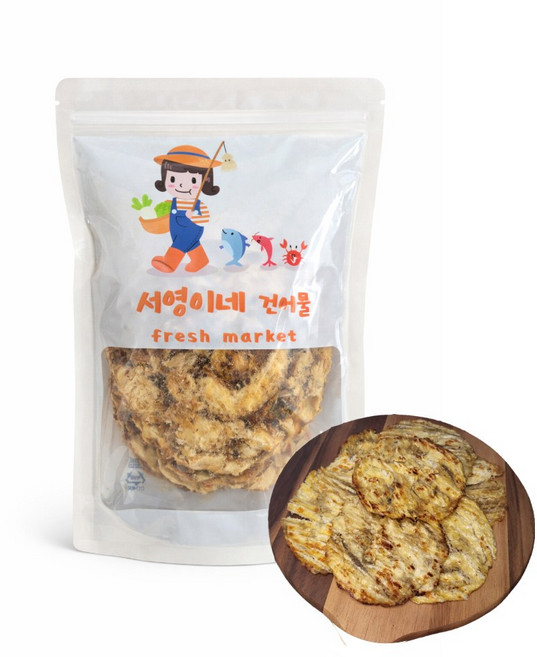 서건푸드 통통 구운 아귀포, 1개, 200g