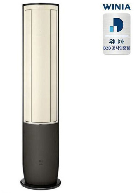 (위니아) 위니아 둘레바람 플렉스 스탠드 에어컨 (WPVW18EFPB) (서울지역기본배송+기본설치포함/실외기포함), WPVW18EFPB, 일반배관형