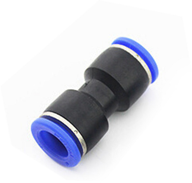 원터치 피팅 PU 10mm 일자형 공압 에어 자재 밸브, 1개