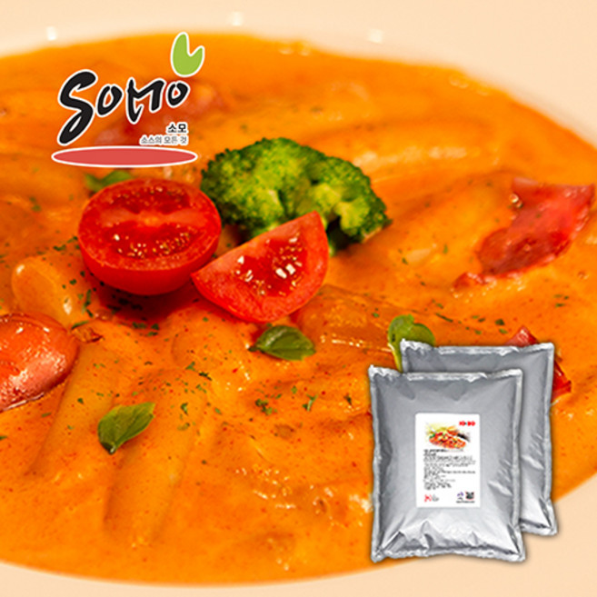 소모 / 로제(투움바) 분말소스(R타입) / 3kg(150인분) / 약간매운맛, 1개, 3kg