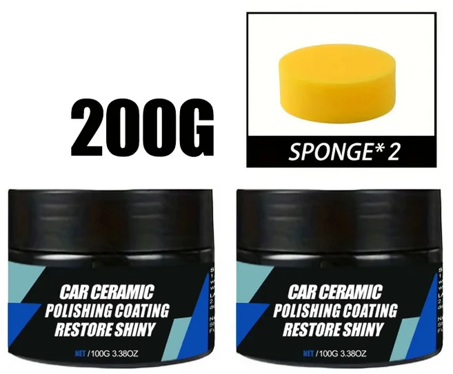 자동차 세라믹 나노 왁스 코팅 자동 크리스탈 소수성 레이어 안티 스크래치 연마 수리, [02] 200G