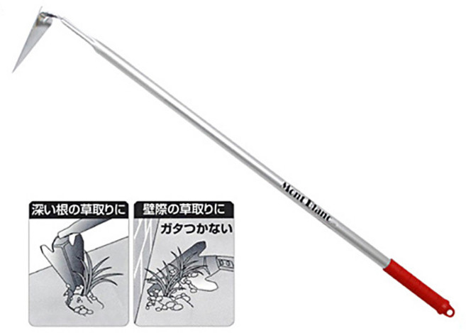 일본 시미즈 제작소 몽블랑 잡초 제거기(삼각 호미) 35015, 1개