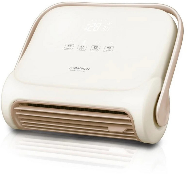 THOMSON 兩用速暖器 冬暖夏涼 IPX2防水 APP遠端操控, 米白, TM-SAW35FW