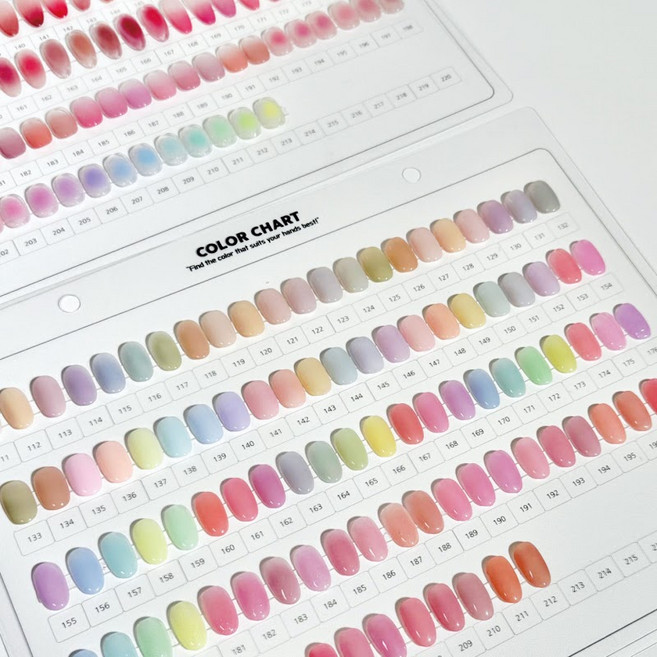 아밍고 컬러차트판 네일차트판, 1개