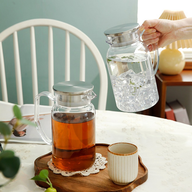 플라라 깨지지않는 스텐 뚜껑 물병, 1개