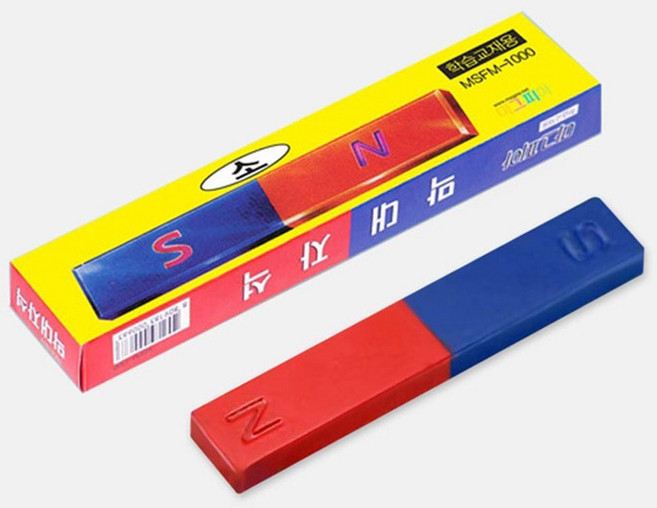 학습교재용 학습교구 막대자석 소 msfm-1000 자석퍼즐 자석칠교놀이 자석