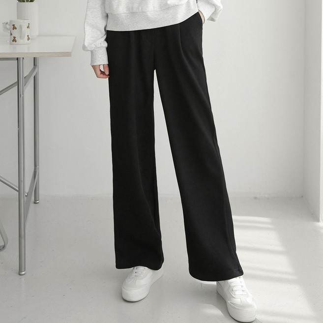 핏 예쁜 리벤 코듀로이 밴딩팬츠 S~3XL 빅사이즈 여성의류