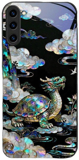 삼성 갤럭시 S26 S25 S24 S23 S22 S21 S20 Note20 Note10 전통 자개 무늬 디자인 폰 케이스
