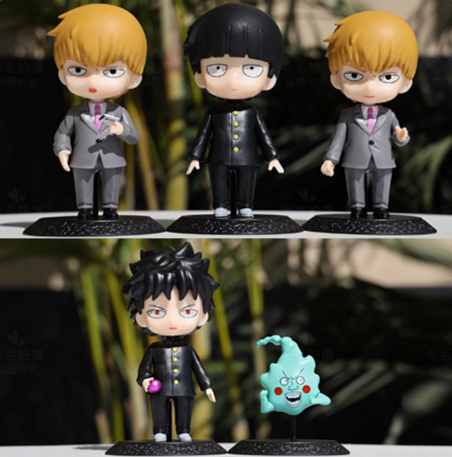 모브 사이코 100 피규어 5종 세트 에쿠보 카게야마 시게오 피규어 굿즈, 1개