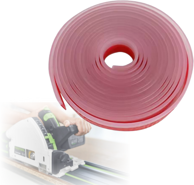 플런지쏘 가이드 레일 교체용 고무 3m (페스툴 플런지쏘 호환), 1개