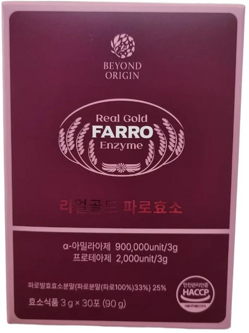 비욘드오리진 리얼골드 파로효소, 90g, 4개