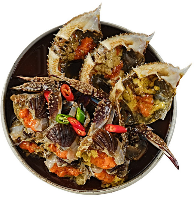 여수 나래식품 알배기 간장 게장 3마리 꽃게장, 1개, 1kg