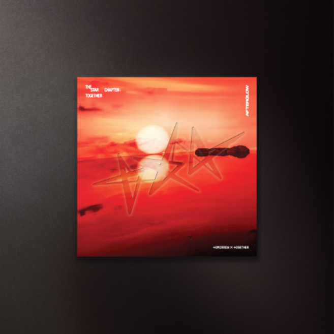 (앨범 5장) 투모로우바이투게더 투바투 TOMORROW X TOGETHER 4집 [별의 장: TOGETHER] Afterglow Ver. 세트, 5종세트