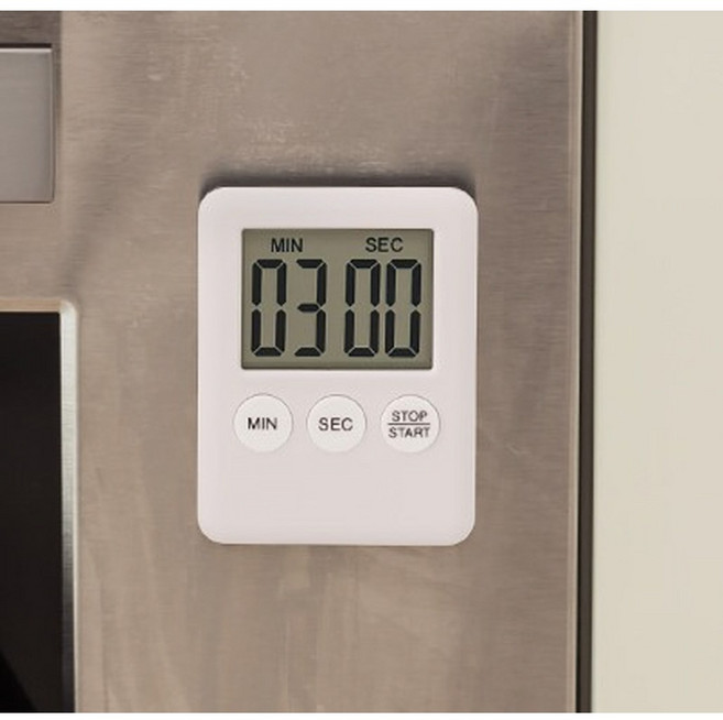 타이머 에그 구글 주방 타임타이머, 1개, 화이트