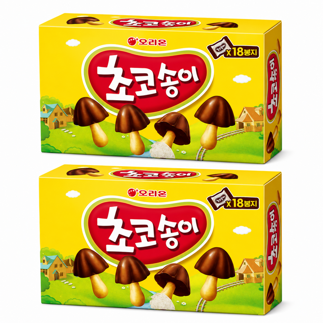 오리온 초코송이, 72g, 18세트