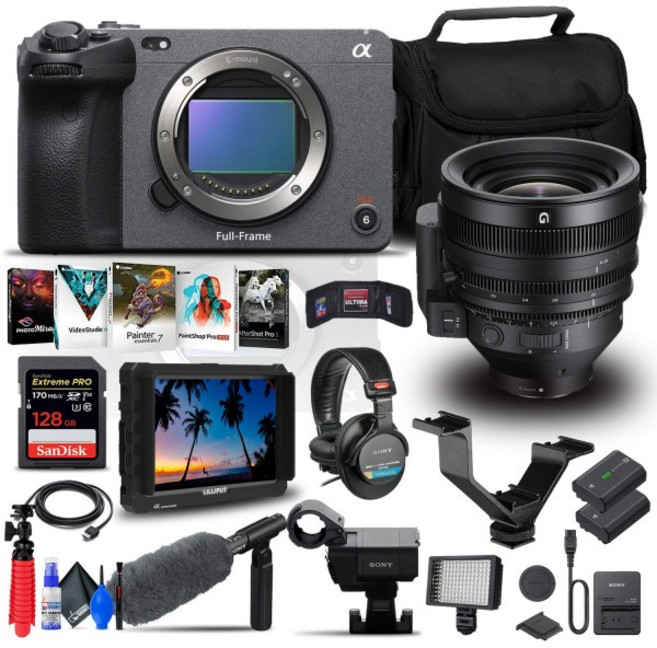 풀프레임 시네마 카메라 전문 캠코더 FX3