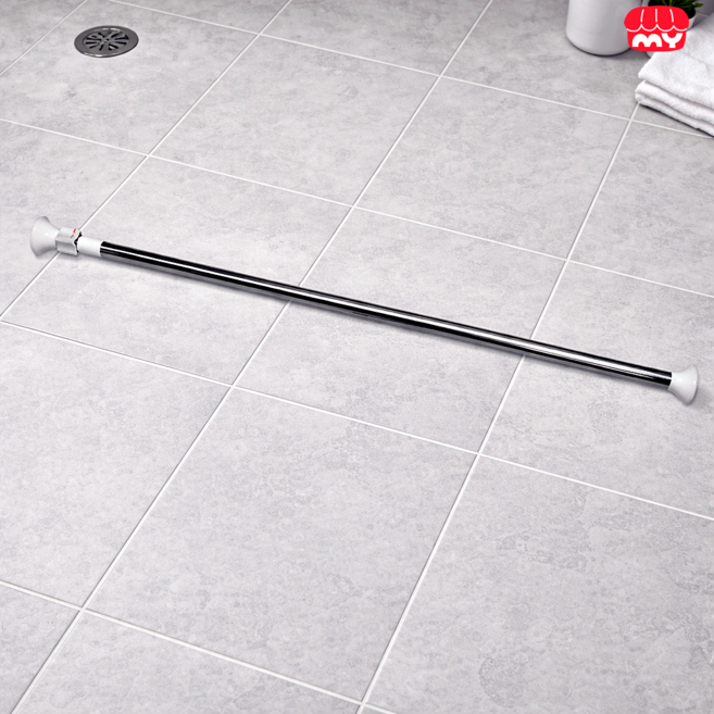 강력 압축봉 튼튼한 가림막 무타공 커튼봉걸이 200cm, 200