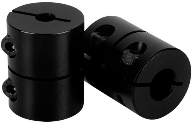 KINGROON KP3S 리지드 커플 링 샤프트 커플러 스테퍼 모터 커플링 5x8x25mm 3D 프린터 부품 연결 리드 스크류 스텝, 02 Black 5x8x25mm_02 2pcs