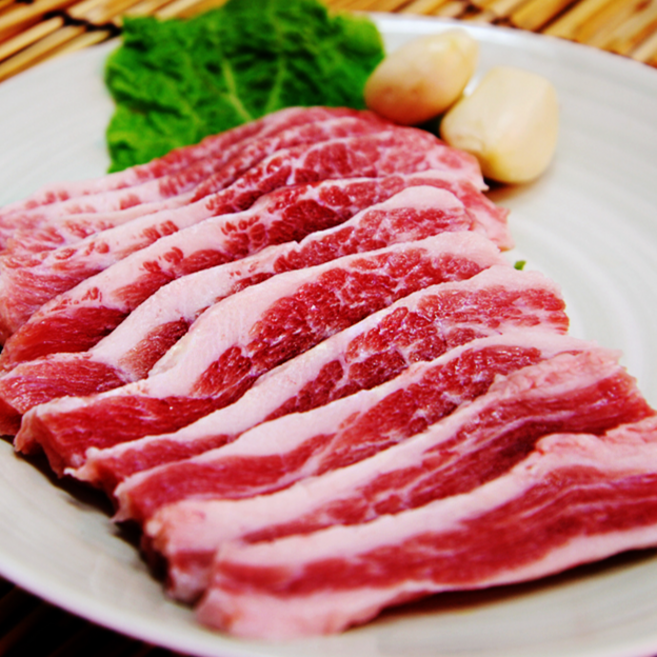 안동한우1+ 가성비혼밥 고기모음 200g, 항정살(안동산돼지), 1팩