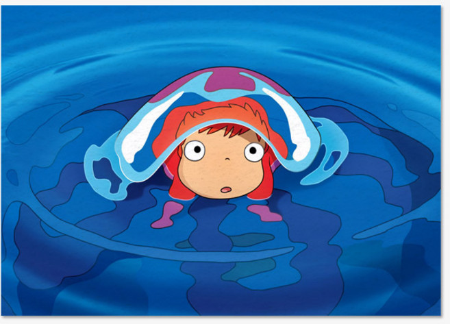 지브리 원령공주 펠트 패브릭포스터 A1 A2 A3 A4 size, FB애니_지브29