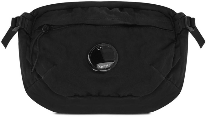 C.P.컴퍼니 로고 패치 숄더 백