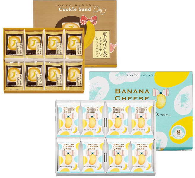 도쿄바나나 쿠키선물세트 일본과자 구매대행, 도쿄바나나 치즈케익 4개입, 1개