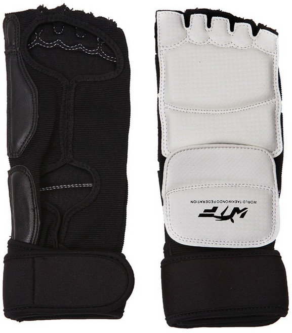 태권도 보호 산다 훈련 태권도 핸드 가드 및 연회 경기 보호 장비 발 보호대 WTF 킥복싱 장비, 01 M height 150-160cm, 02 A pair of Foot