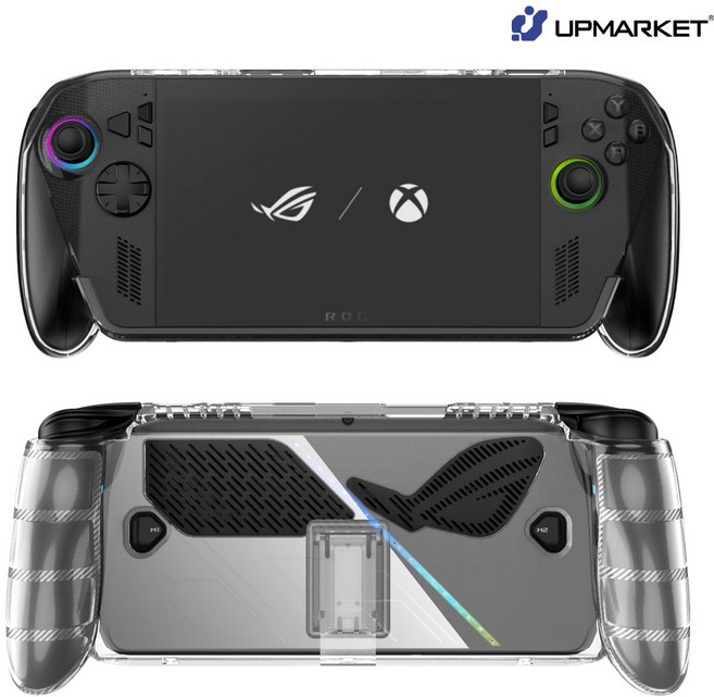 ROG XBOX Ally X 케이스 엑갈리 킥스탠드 TPU케이스, 투명