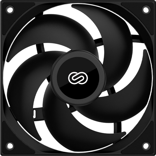 3RSYS Socoool Silence GI 120-N PWM (블랙) 시스템 쿨러, 1개