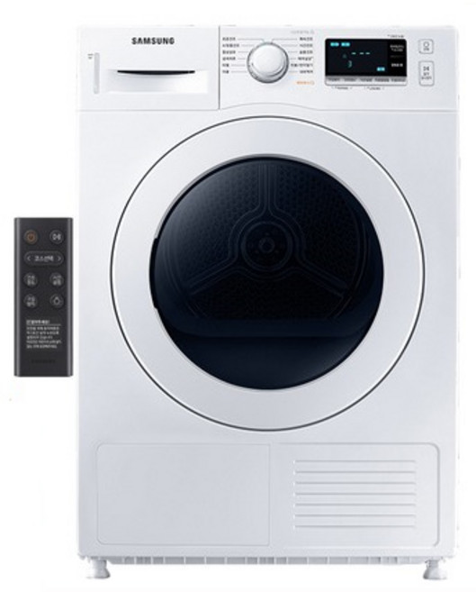 [삼성전자] 삼성 인버터 9kg 건조기 DV90T5440KW 화이트 전국무료설치배송, 상세 설명 참조, 상세 설명 참조