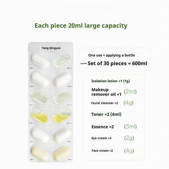 일회용 샘플 여행용 스킨케어 키트 제니오숲 - 쿠팡