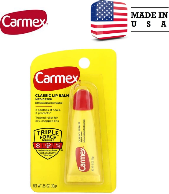 카멕스 클래식 립밤 약용 10g (0.35oz), 1개 - 쿠팡