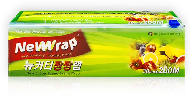 뉴랩 뉴커터 짱짱랩 30cm x 200m, 1개