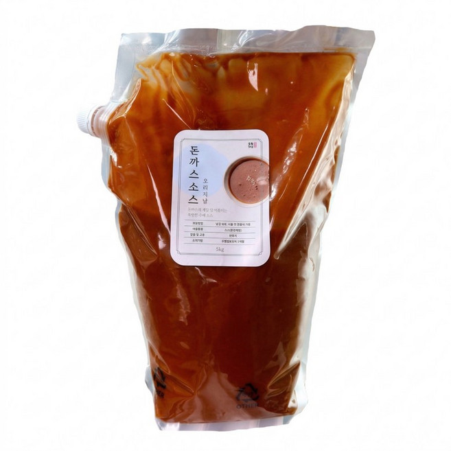 수제 전통 옛날 경양식 돈까스소스 5kg x 1개, 5L