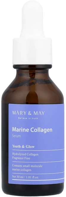 절실히 몸관리가필요한시기 Mary & May 해양 콜라겐 세럼 30ml(1.01fl oz) 프리미엄할인상품입니다, 1개 - 쿠팡