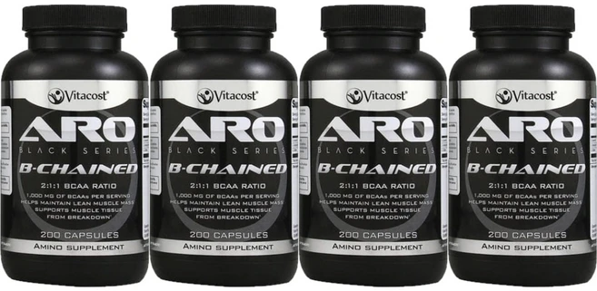 비타코스트 아로 블랙 시리즈 B-Chained BCAA, 200정, 4팩 - 쿠팡