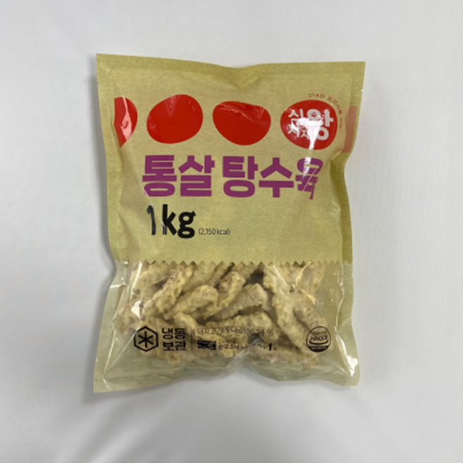 식자재왕 통살탕수육, 2개, 1kg