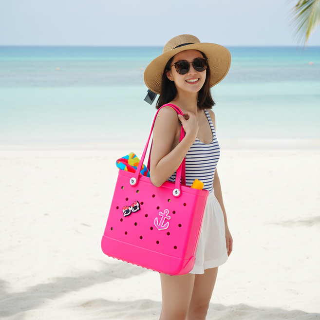 카무무 EVA 비치백 방수 가벼운 물놀이 수영가방 젤리백