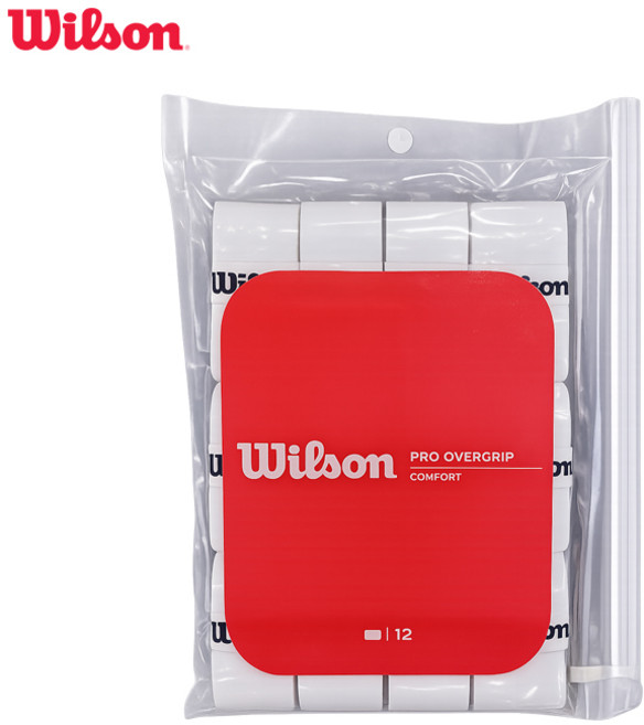 윌슨 프로 오버그립 12개입 WRZ4016 WH, 화이트, FREE, 1개
